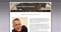 Desktop Screenshot of ericandersonphd.com